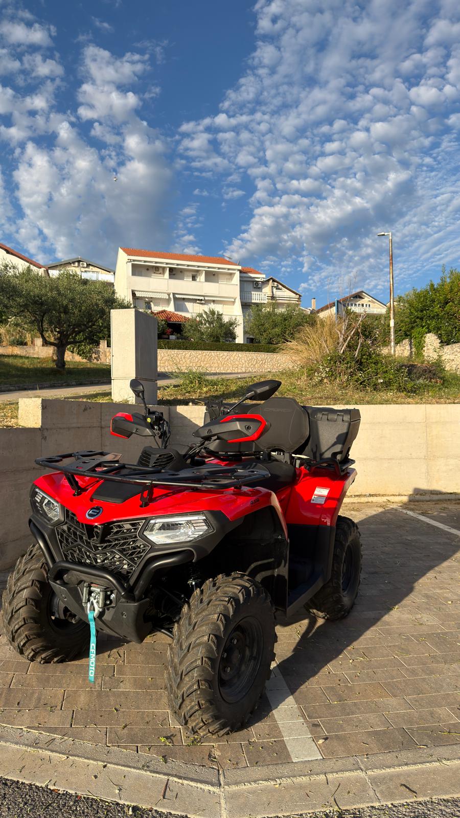 Rotes Quad in Sveti Petar na Moru
